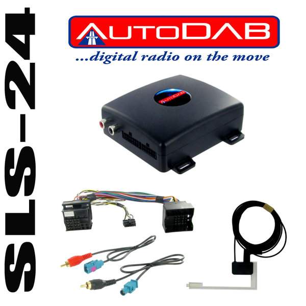 Auto DAB+ Interface OPEL Astra Corsa Insignia Zafira Signum mit Blaupunkt CD30, CDC40, CD50, CD70