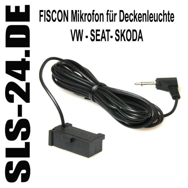 Kufatec 36338-2 FISCON Mikrofon für die VW Deckenleuchte VOLKSWAGEN SEAT SKODA