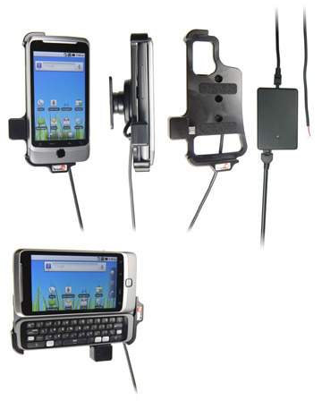 Brodit 513200 Mobile Phone Halter - HTC Desire Z - aktiv - Halterung mit Molex-Adapter