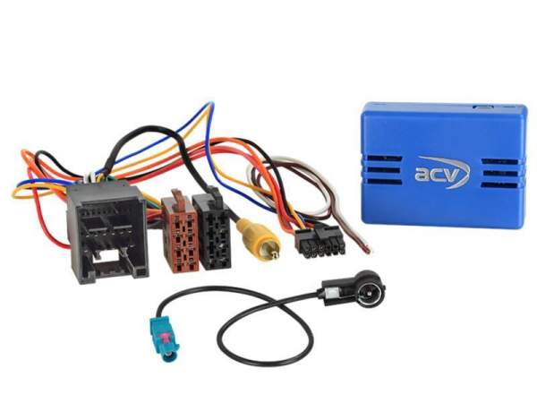 CAN-BUS- Interface Radioadapter für Ford Transit Custom mit Strom+ ISO Antennenanschluss ab 2018