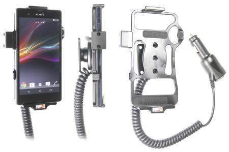 Brodit 512495 Mobile Phone Halter - Sony Xperia Z - aktiv - mit KFZ-Ladekabel