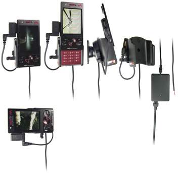Brodit 971298 Mobile Phone Halter - Sony Ericsson W715 - aktiv - Molex-Adapter