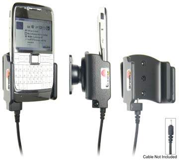 Brodit 906242 Mobile Phone Halter - Nokia E71 Handy Halterung - aktiv - Anschluss-Vorbereitung