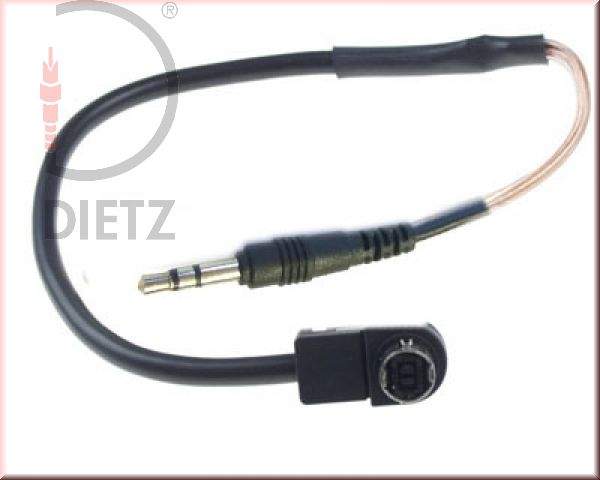 Dietz 1300 AUX-in Adapter für Becker-Blaupunkt 3,5mm Klinke Stereo