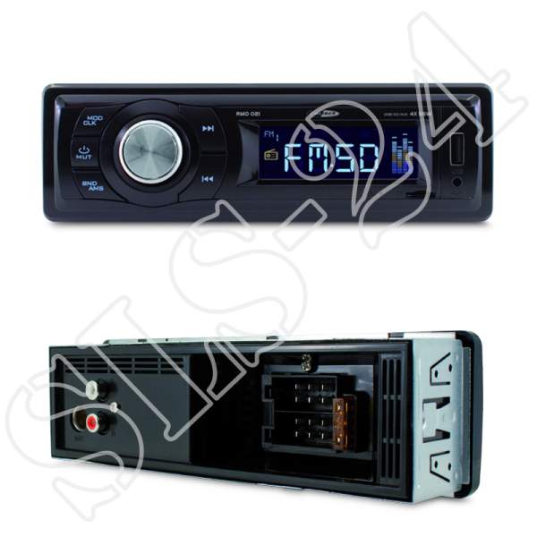 Caliber RMD021 USB / Micro SD / FM Tuner / AUX-In / MP3 / RCA output / 35mm Einbautiefe