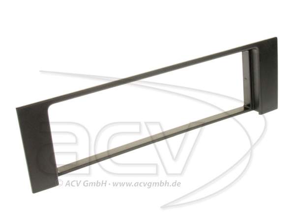 ACV 291320-07 Radiohalterung 1-DIN Audi A4 schwarz Rubber Touch Ausführung Radioblende