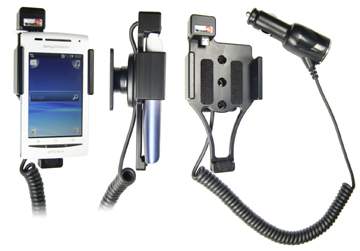 Brodit 512206 Mobile Phone Halter - Sony Ericsson X8 - aktiv - Halter mit KFZ-Ladekabel