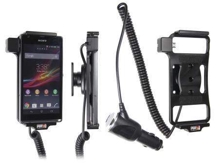 Brodit 512533 Mobile Phone Halter - Sony Xperia SP - aktiv - Halterung mit KFZ-Ladekabel