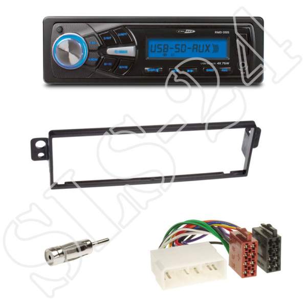 Radioeinbauset 1-DIN Chevrolet/Daewoo Kalos+Caliber RMD050DAB-BT Autoradio USB/SD/FM/AUX-IN/MP3